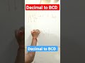 #digitallogicdesign #digitalelectronicslectures #mostpopularvideo #viral #digital#bcdconversion