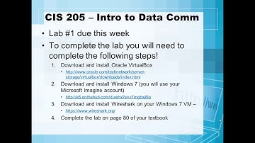 Week 4: CIS 205 - Introduction to Data Communications and Networking