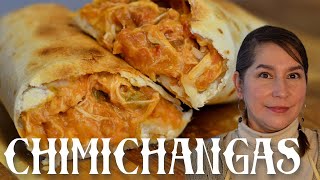 How to Make Chimichangas -- Quick \& Easy Chicken Chimichanga Recipe