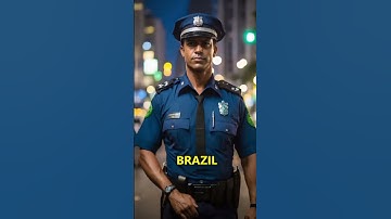 Ai Turns Countries Into Policemen!! #shorts #ai  #cops #chatgpt