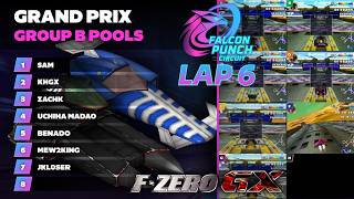 Falcon Punch Circuit LAP 6 Group B Pools - $1700 F-Zero GX Tournament ft. Mew2king screenshot 2