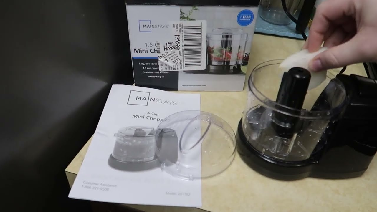 Black+Decker mini Electric Food Chopper review 