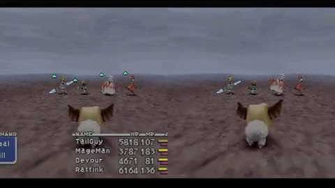 FFIX Fast Disc Speed Load Comparison (PS2)