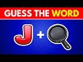 Guess The WORD By Emoji 👑🧠🔥 | Emoji Quiz 🤓🏆