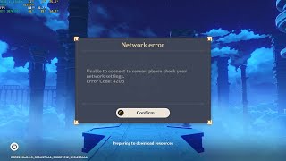 11 Ways To Fix Genshin Impact Error Code 4206 | Failed to connect to the server | Network Error