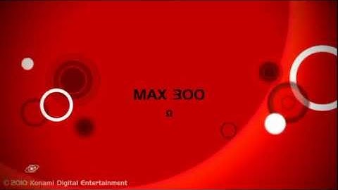 DanceDanceRevolution 2010: MAX 300 by Ω; Expert AA