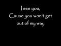 Breaking Benjamin - Away lyrics on screen