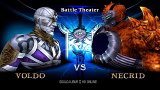 SOULCALIBUR II HD Xbox Series S Battle Theater Voldo vs. Necrid
