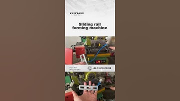 Sliding rail forming machine #trending #factory #machine #shorts #trending #manufacturing #hardware