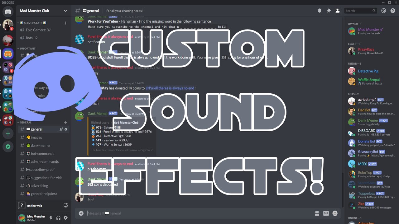 Custom Discord Sound Effects! - Windows Tutorial