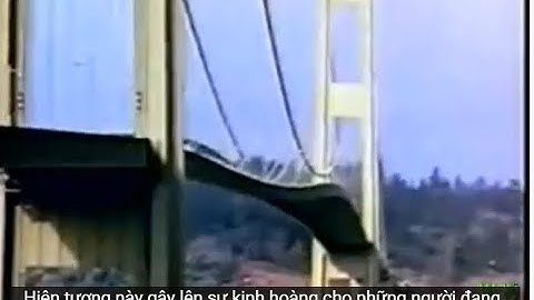 Cộng hưởng trong dao động cơ gây sự cố sập cầu kinh hoàng