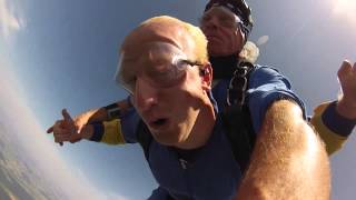 Tandemsprung von Alex bei skydive nuggets in Leutkirch