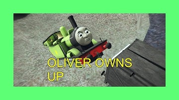 OLIVER FELL DOWN INTO THE TURNTABLE WELL | (Trainz Remake Clip - Oliver Owns Up)