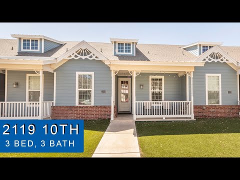 2119 10th St, Lubbock, TX home video tour