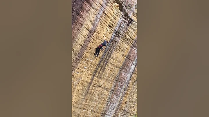 John sends Gods Own Stone 5.14a