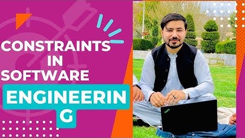 constraints in Software engineering