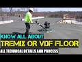 Tremix Flooring Concrete Procedure OR VDF Flooring  (Vaccum Dewatering Flooring)