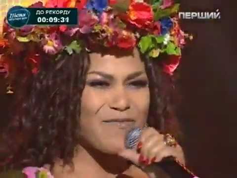 Гайтана на марафоні Пісня об єднує нас 02 04 12 