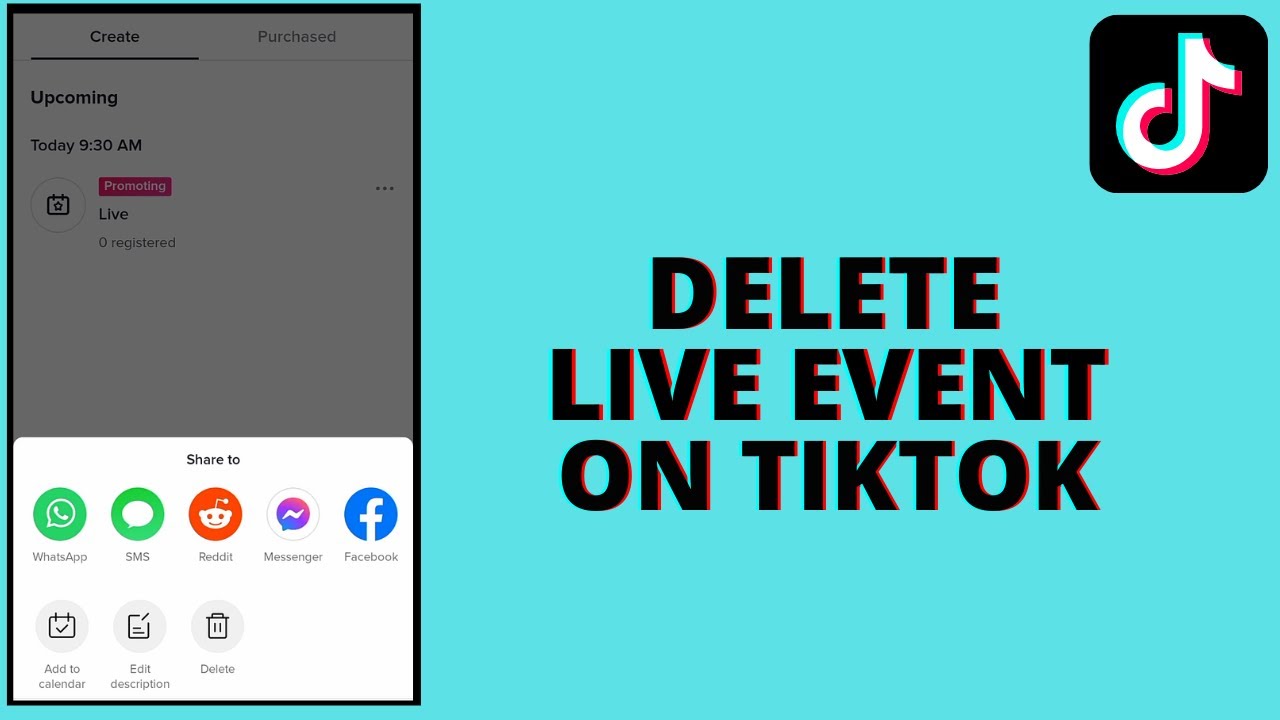 TikTok Live Event is on