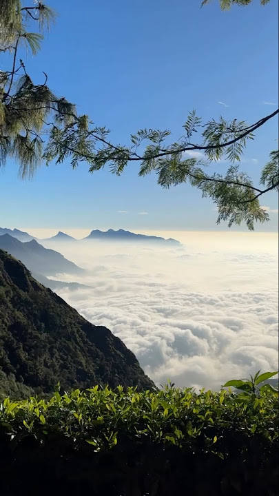 Negeri di atas awan, indahnya