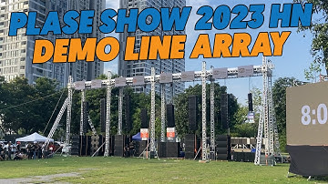 Demo loa array JBL FiLL V Aucostic PAS...