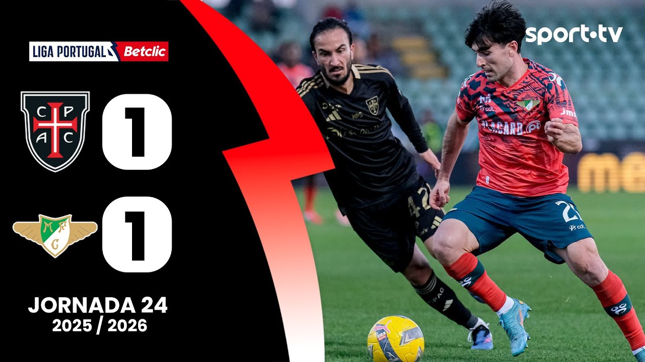 Resumo: Casa Pia  1-1 Moreirense - Liga Portugal Betclic | sport tv