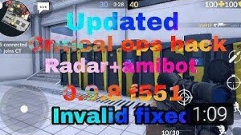 Critical ops uptade hack version 1.17.0f1147 radar aimbot reload