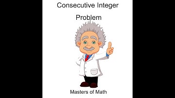 Consecutive integer problems