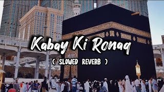 Kabay ki ronaq (slowed Reverb) nat #long #foryou