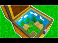 HO TROVATO un VILLAGGIO DENTRO UNA CHEST in MINECRAFT!!