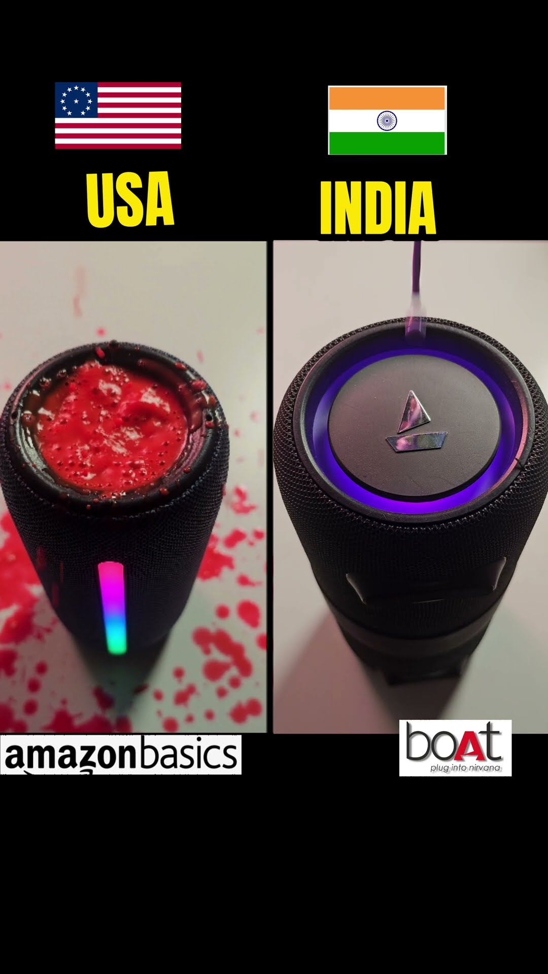 Amazon basics + Boat  Bluetooth  lets see ?