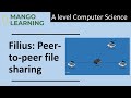 Filius: Peer-to-peer file sharing