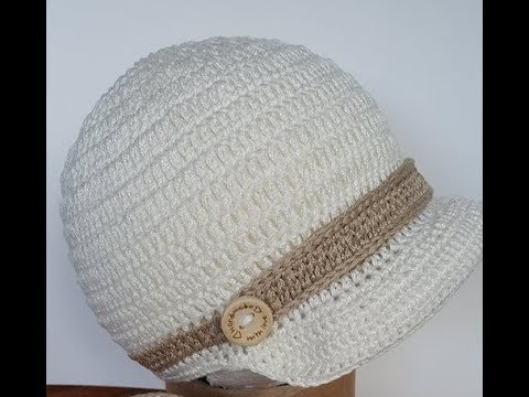 GORRA CON VISERA DE A 3 MESES..VIDEO - YouTube