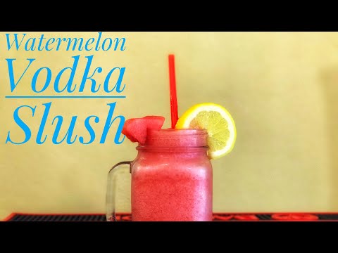 watermelon-vodka-slush-cocktail