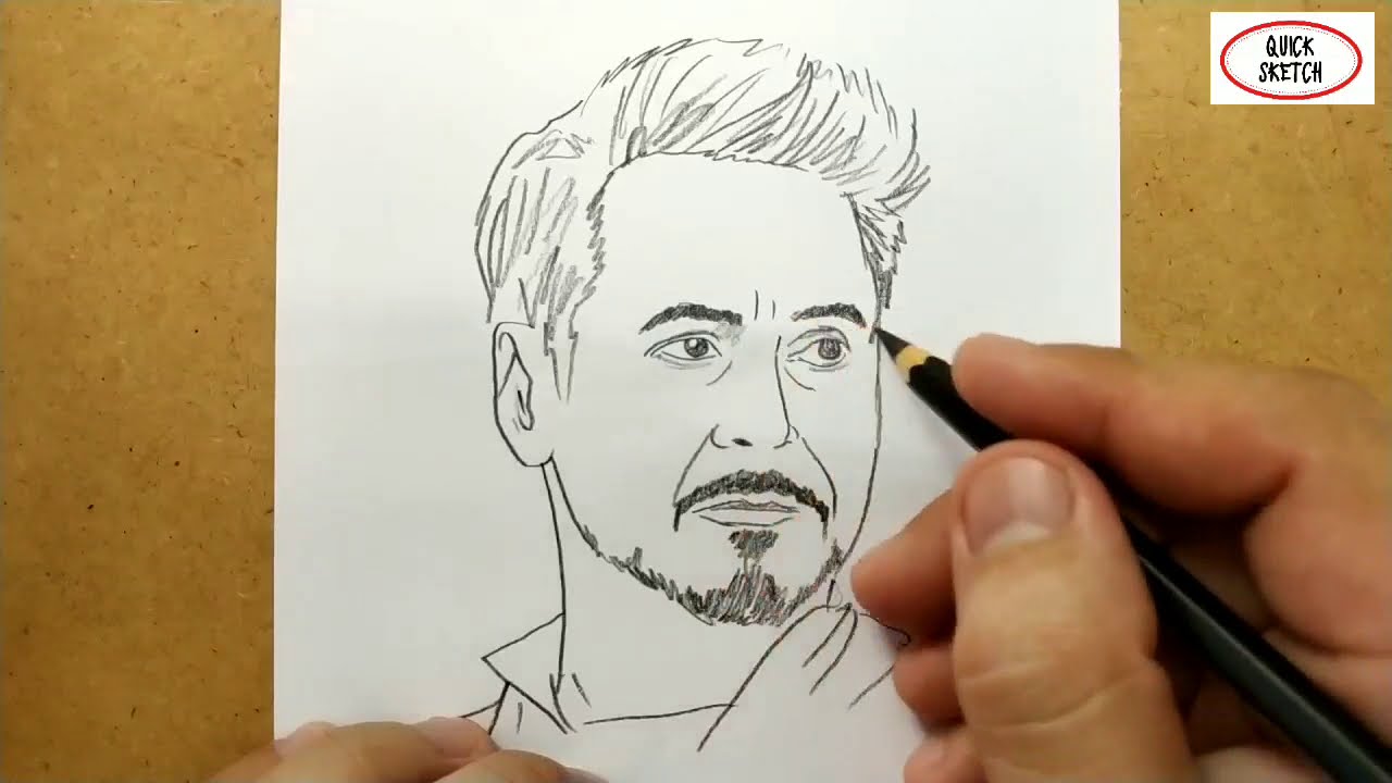 Learn How to Draw Lego Tony Stark (Lego) Step by Step : Drawing Tutorials