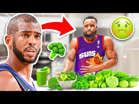Eating Phoenix Suns Chris Paul's Plant Based Diet & Workout For 24 Hours!