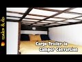 Cargo Trailer to Camper Conversion - The Tour