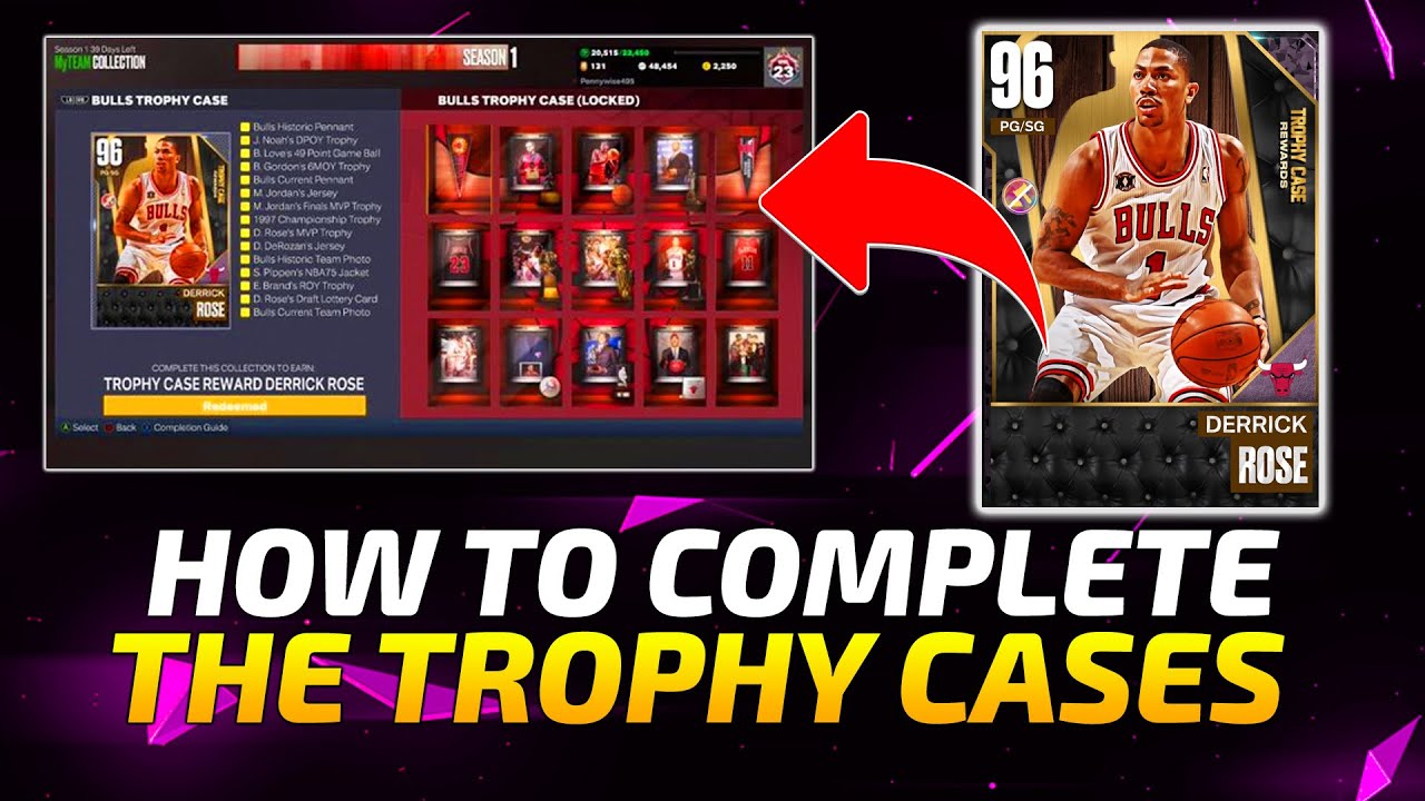 How To Get Every Trophy Case Card In Nba 2K23 MyTeam!! 