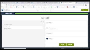Cisco python essential Summary 2 test answers