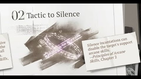 Reverse: 1999 Tutorial Topics || Control Statuses 2 (Tactic to Silence)