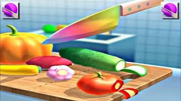 Very satisfying and relaxing ASMR slicing game #5