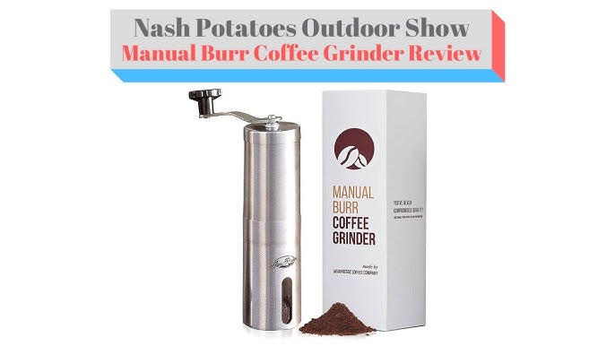 PARACITY Manual Coffee Bean Grinder Stainless Steel Hand Coffee Mill  Ceramic Burr for Aeropress, Drip Coffee, Espresso, French Press, Turkish  Brew