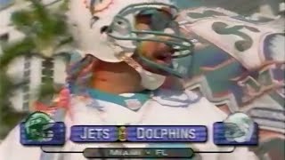 1997 Week 11 New York Jets @ Miami Dolphins - highlights (NFL Films)