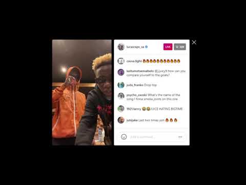 WATCH: LUCASRAPS Previews Unreleased Song On IG Live