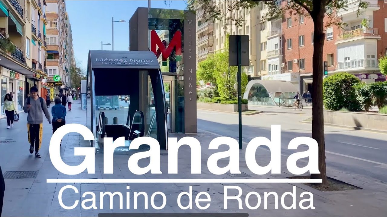 Recorriendo Camino de Ronda en Granada 🇪🇸 4K