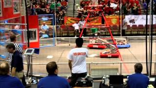 FIRST Robotics Chandler Regional 2013 Falcon 842 - red alliance match