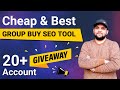 🔥20+ Giveaway! Buy Best SEO Tools | Cheap Group SEO Tool | Keyword Research, Competitor Analysis