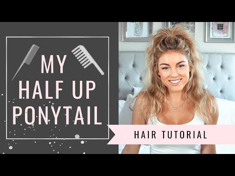 my-half-up-ponytail-|-hair-tutorial