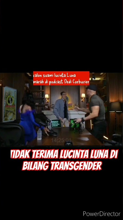 CALON SUAMI LUCINTA LUNA NGAMUK😱‼️DI PODCAST DEDI CORBUZIER#short