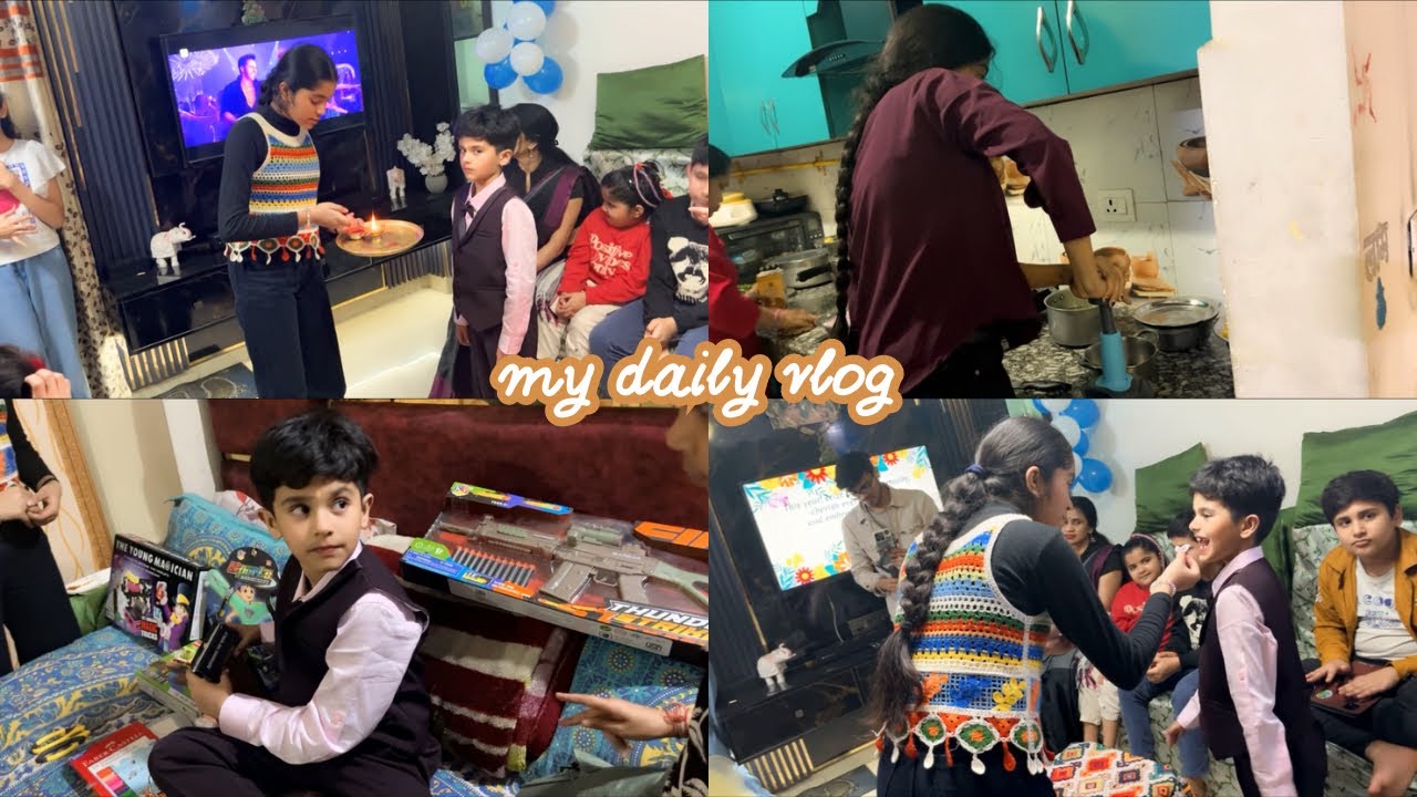 VISHNU APNE HI BIRTHDAY PR RONE LGA 😵‍💫 ||  SARE KAAM MOSI NE MUJHSE KARWA DIYA 😭 || 